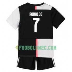 Juventus Cristiano Ronaldo 7 Børn Hjemmebanesæt 2019/20 Kortærmet (+ Korte bukser)
